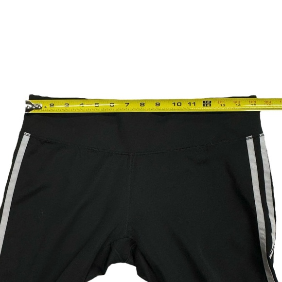 Adidas climalite size large capri style leggings with stripe on sides! - Picture 7 of 14